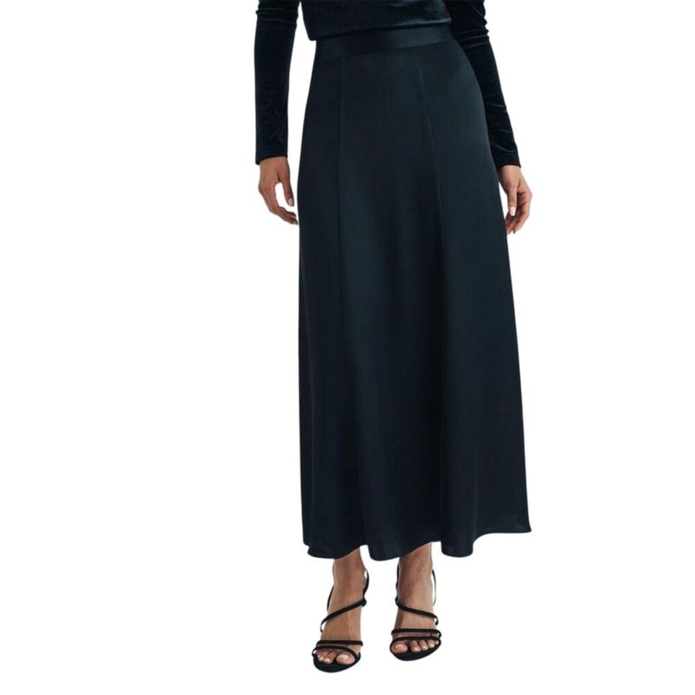 Nobody's Child Womens/Ladies A-line Maxi Skirt / Black